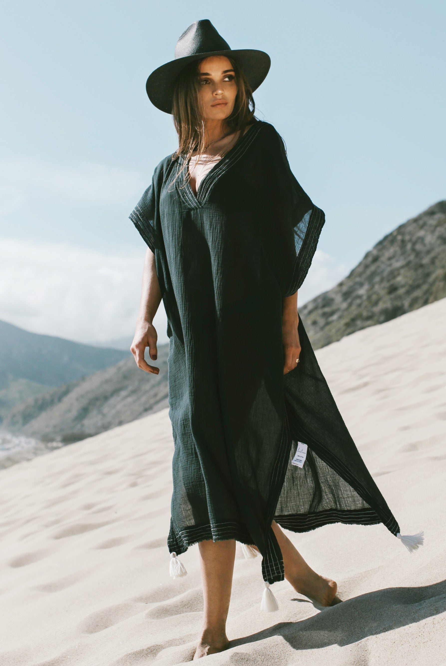 Ela Kaftan - Black