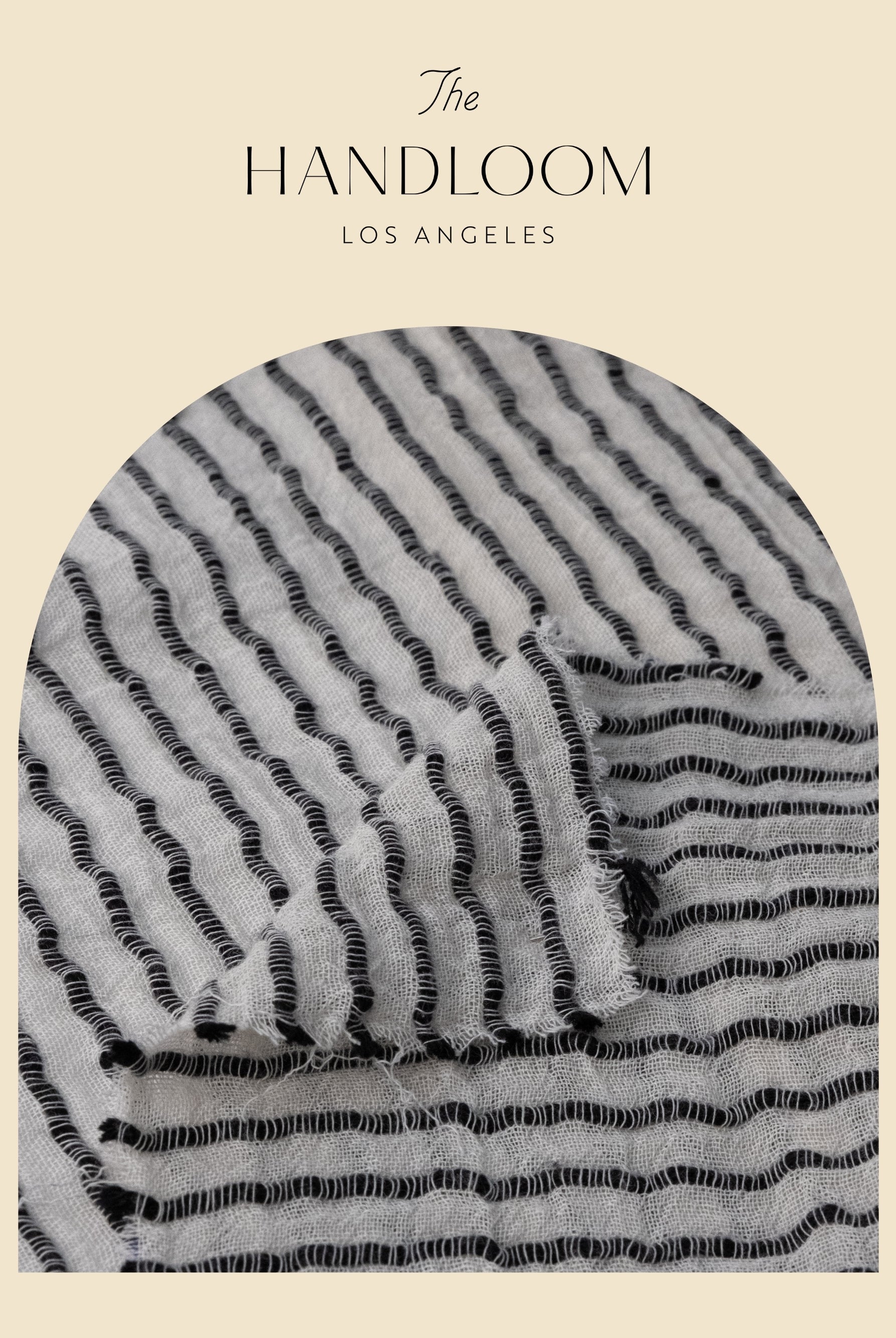 Ava Kimono Black Stripes - The Handloom