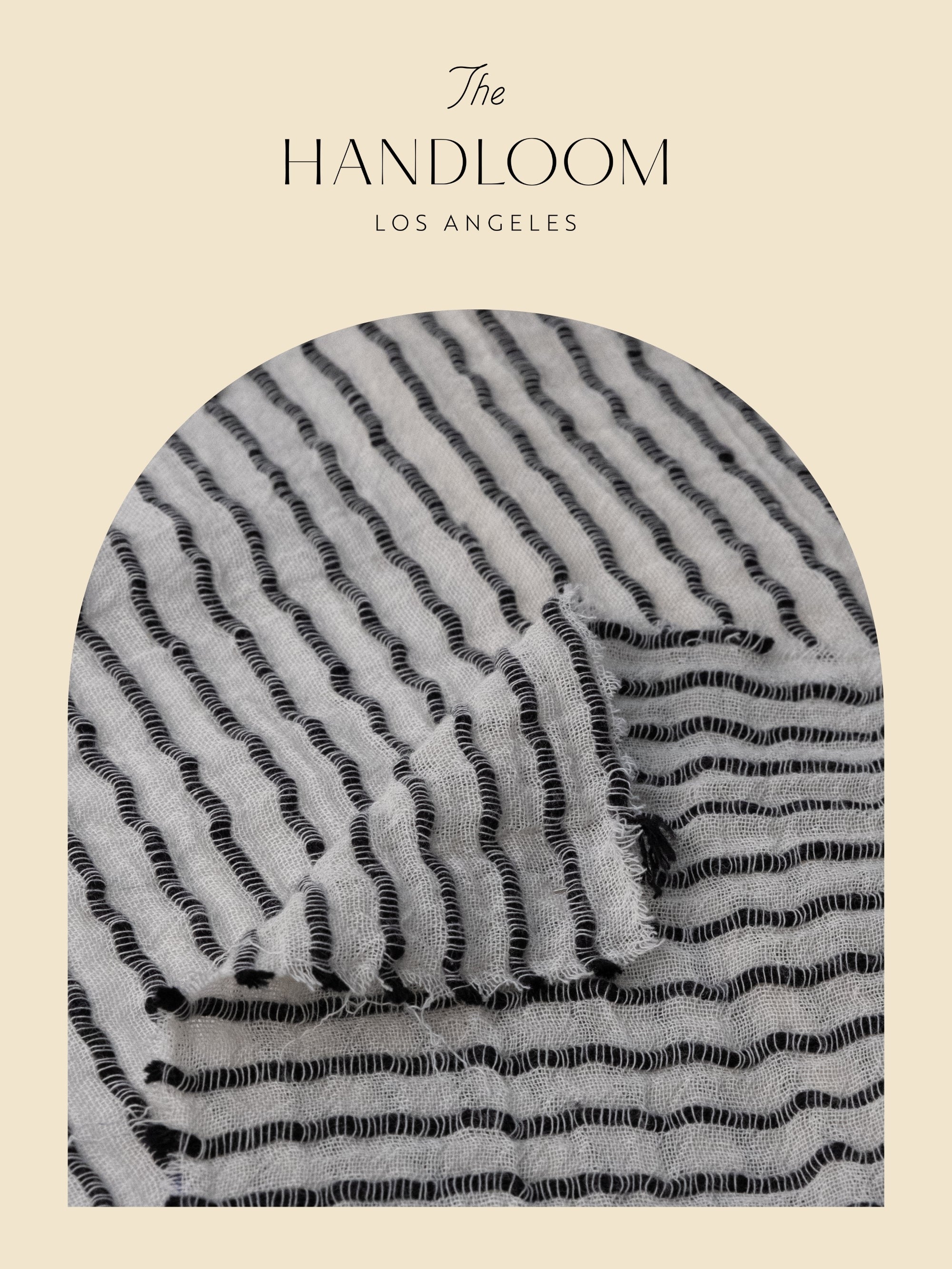 Ava Kimono Black Stripes - The Handloom