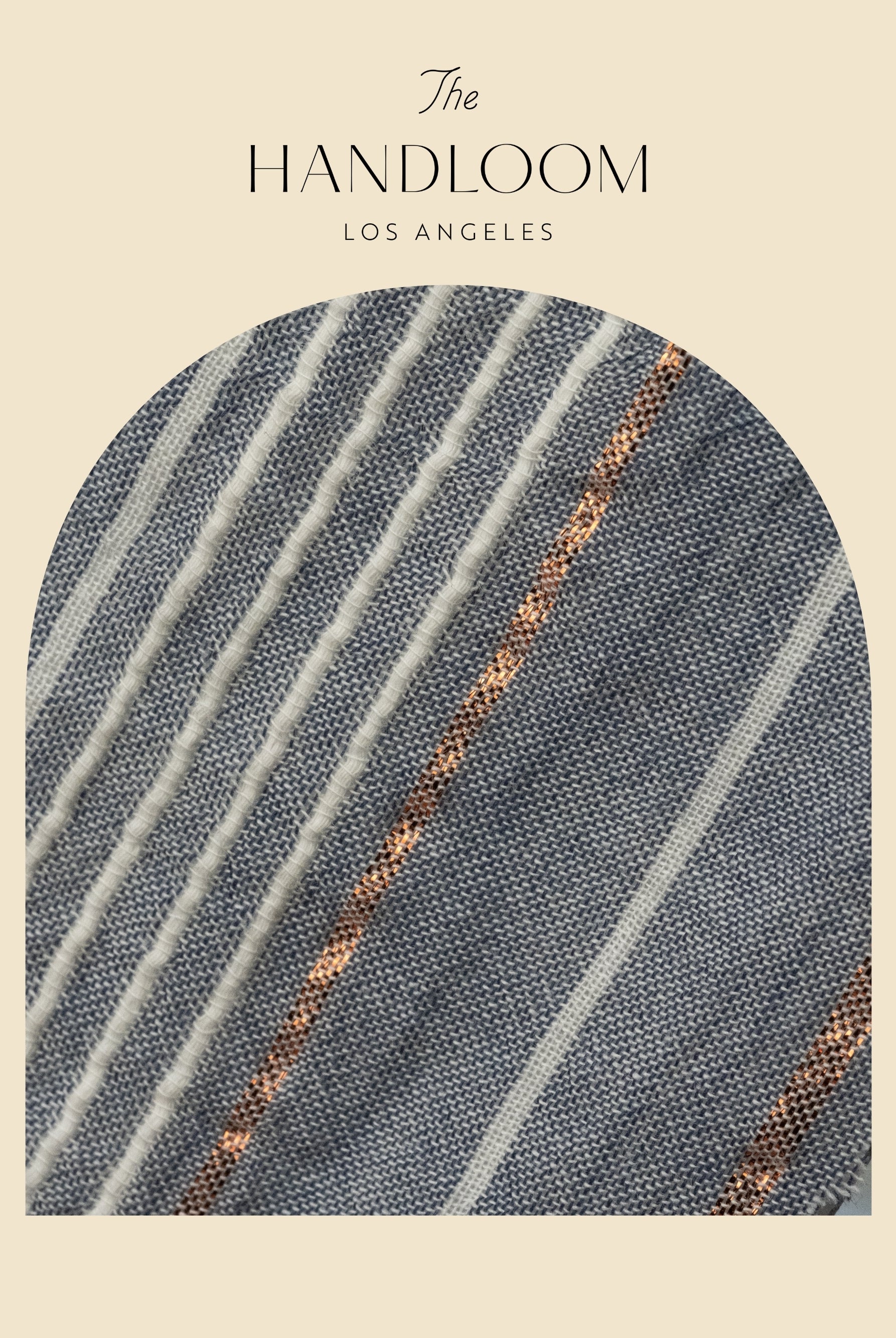 Canggu Maxi Dress Navy With Stripes - The Handloom