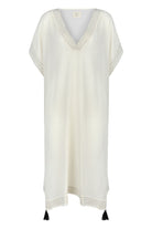 Ela Maxi Kaftan Natural - The Handloom