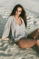 Sade Top Black Stripes - The Handloom