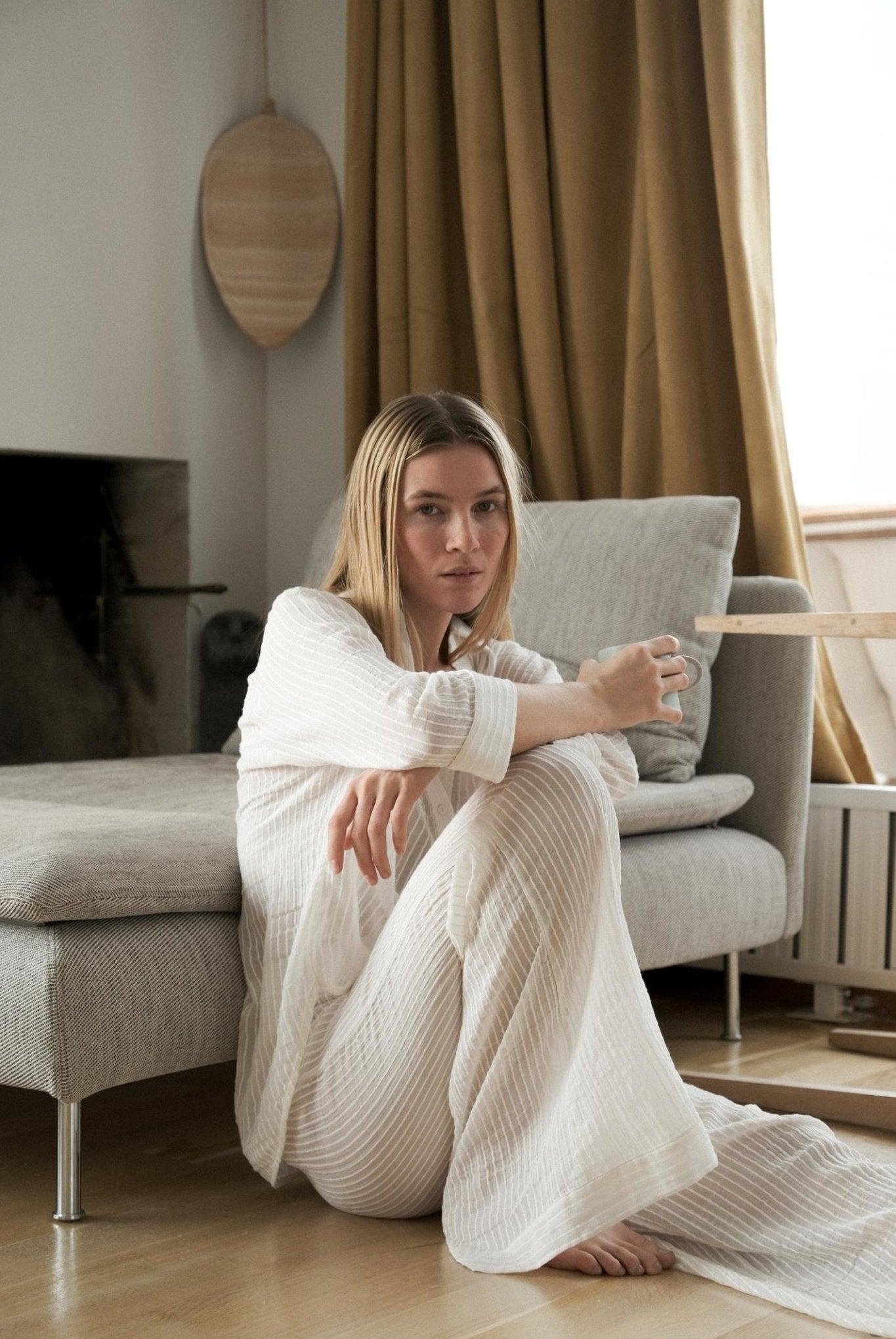 Voyage Set White Stripes - The Handloom