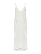 Yaz Maxi Dress White Stripes - The Handloom