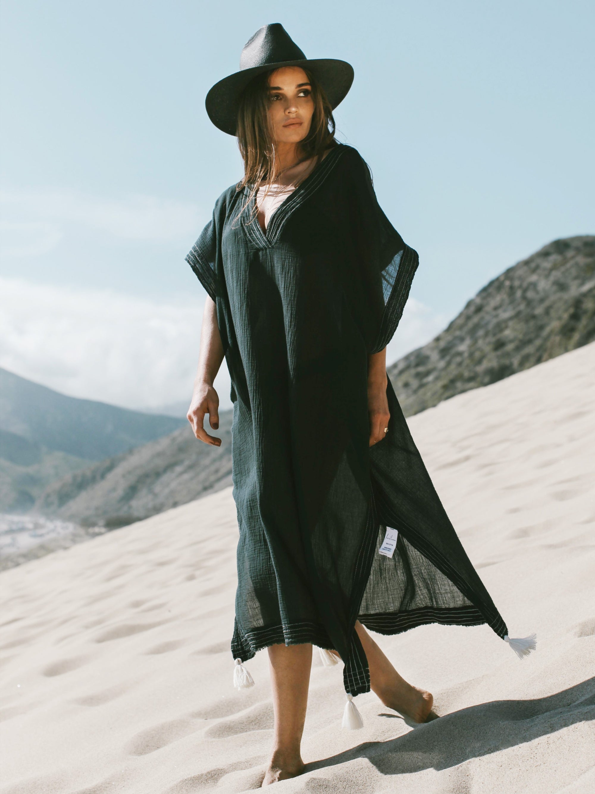 Ela Kaftan - Black