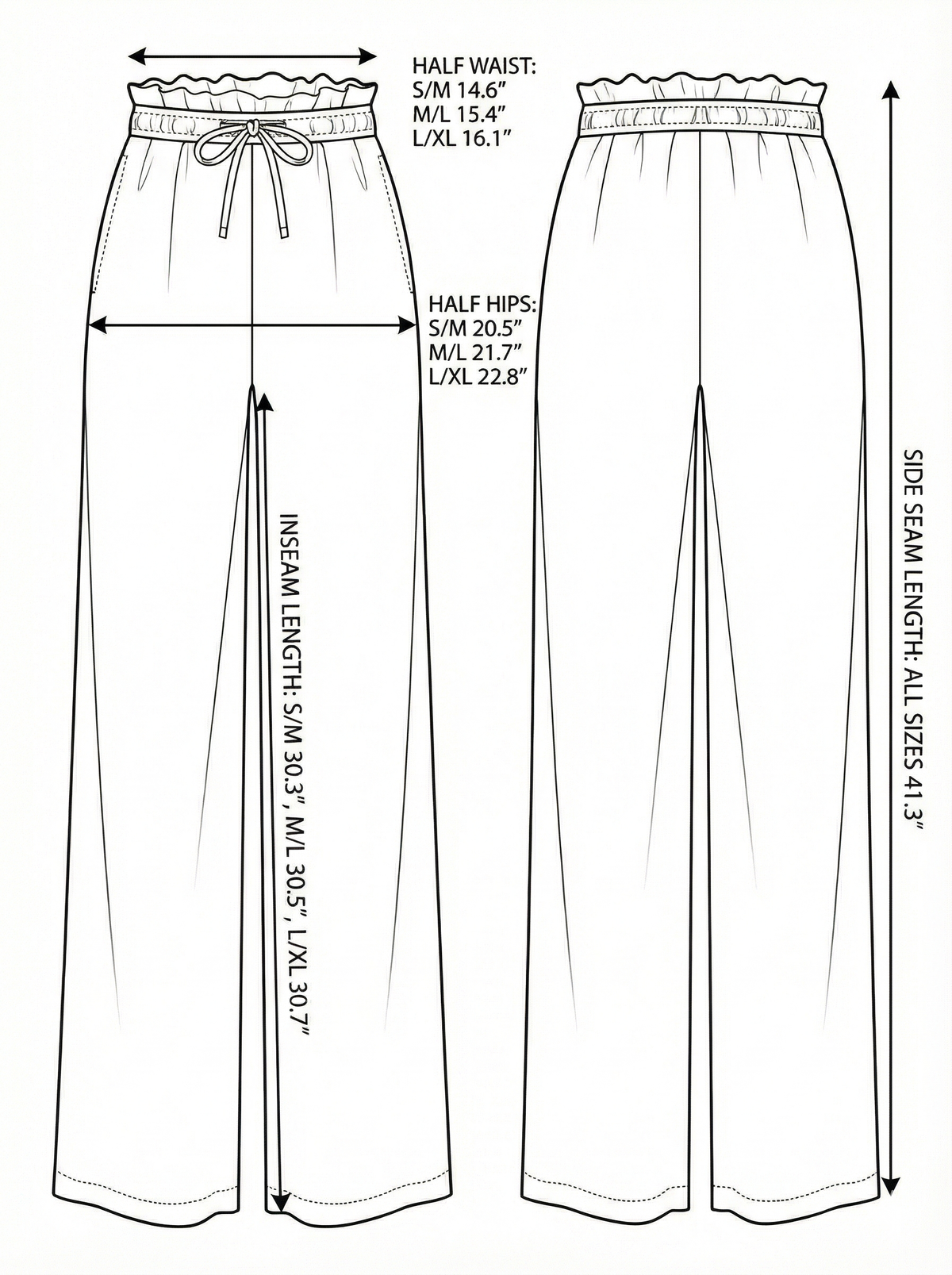 Pants Flowchart Sand Tie Waist Pants – Sustainable Tencel | The Handloom