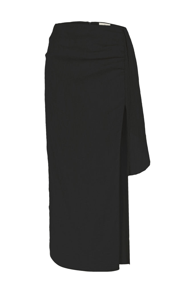 Bella Maxi Skirt Black - The Handloom