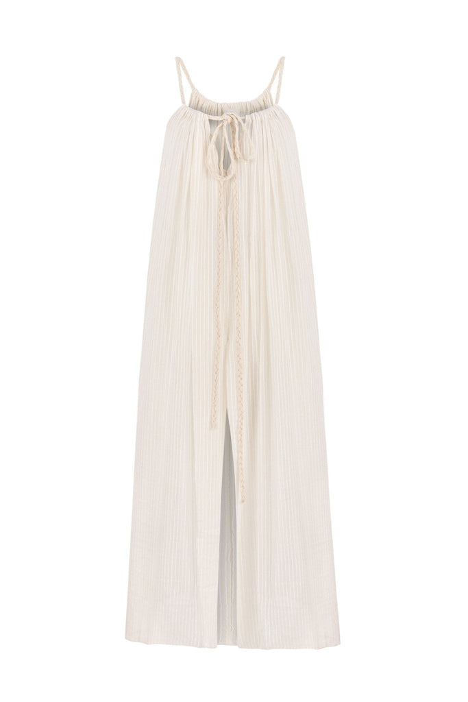 Breeze Beach Dress Baby Blue - The Handloom