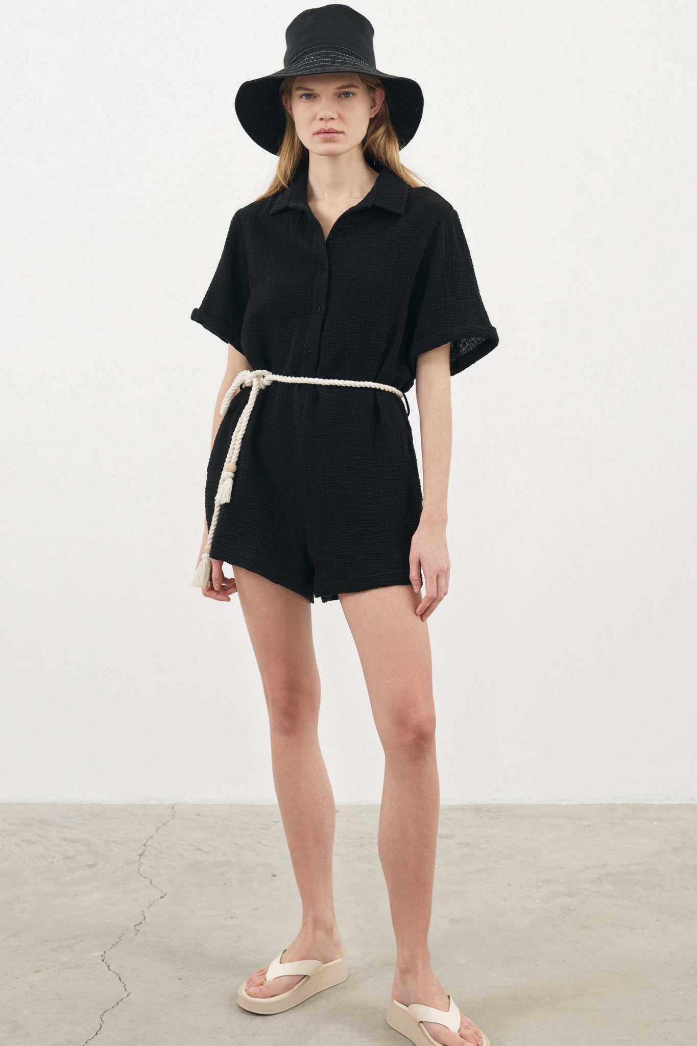 Wardrobe Staple: The Black Playsuit (Blog and The City)