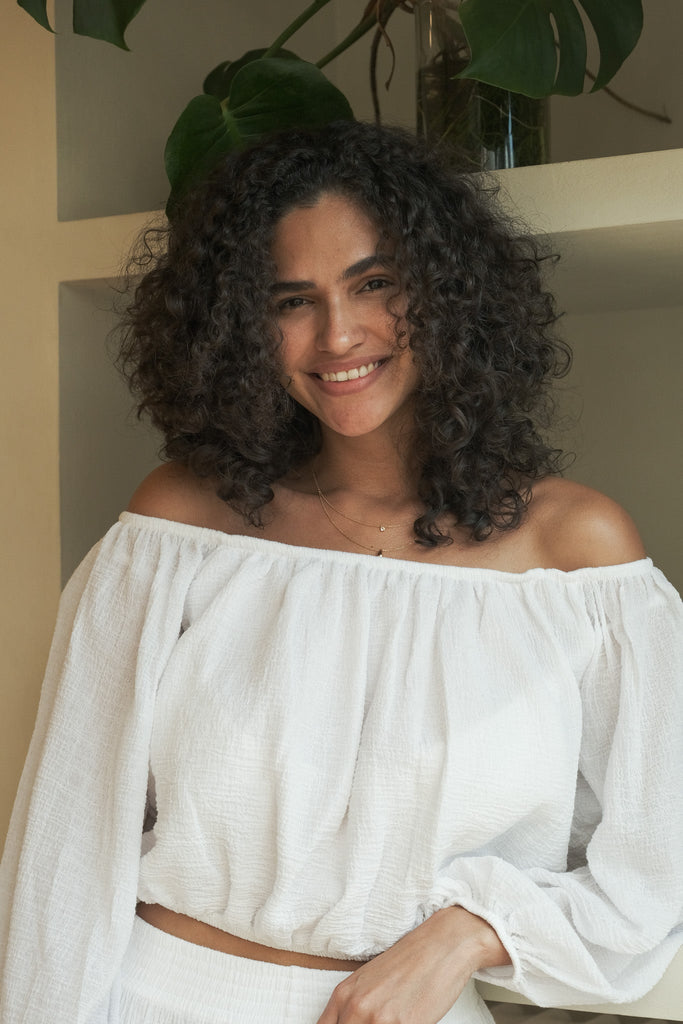 Stella Top White - The Handloom
