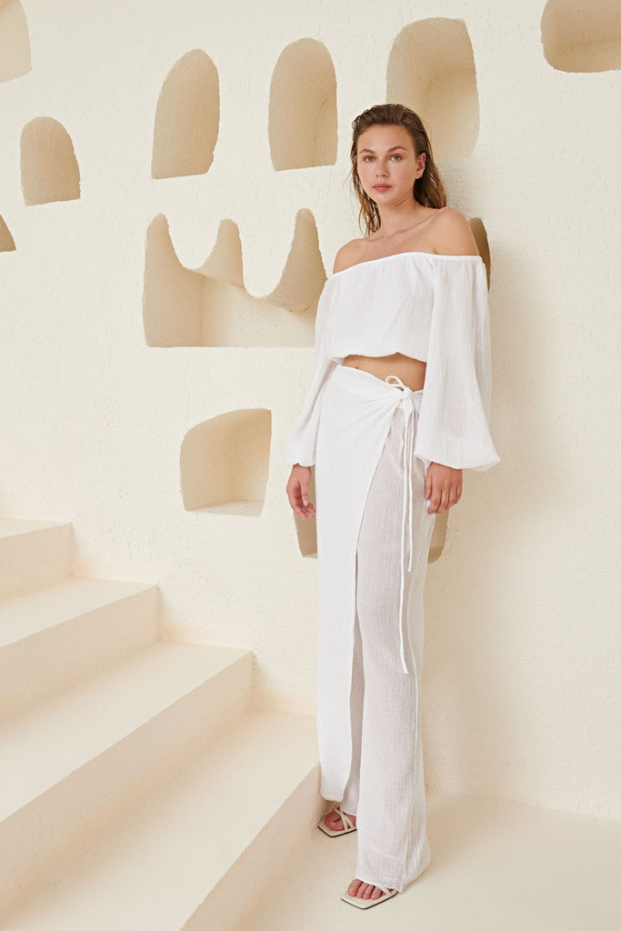 Stella Top White - The Handloom