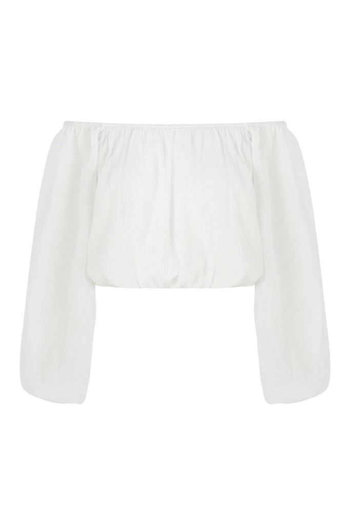 Stella Top White - The Handloom