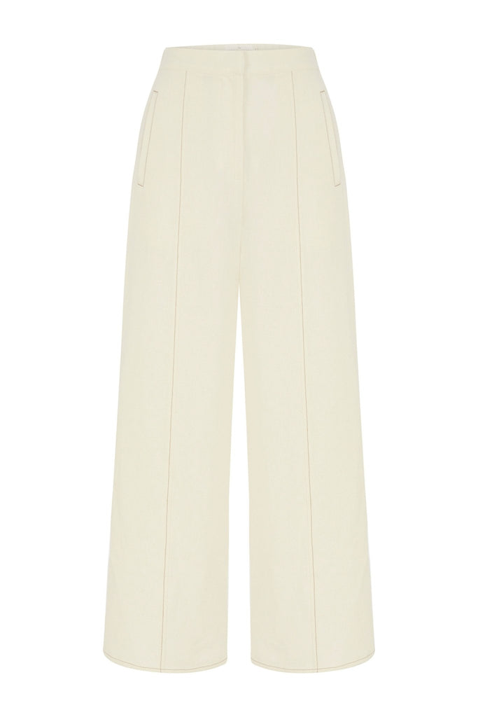 Chloe Pants Natural - The Handloom