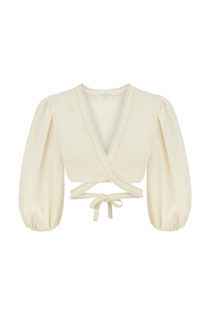 Chloe Top Natural - The Handloom