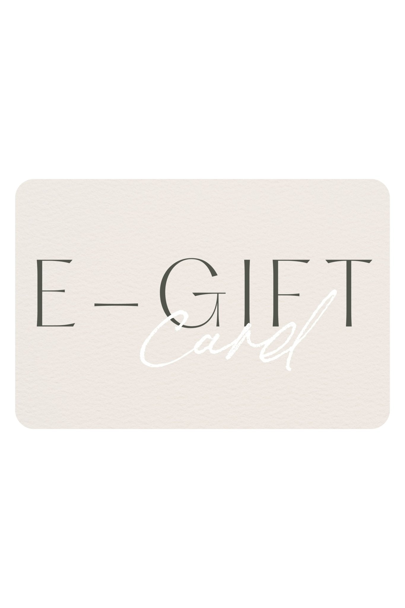  eGift Card -  Logo: Gift Cards