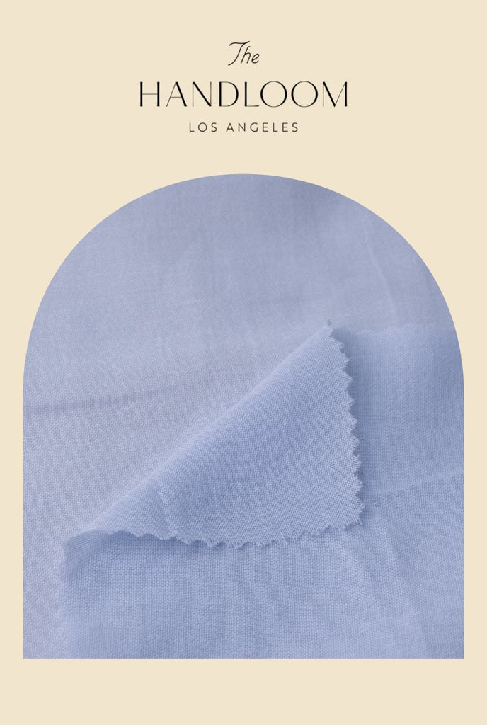 Liv Mini Ruffle Dress Baby Blue - The Handloom