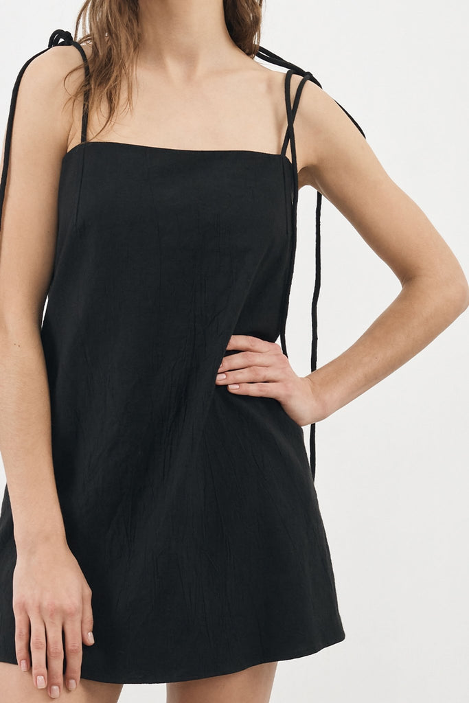 Love Buzz Dress Black - The Handloom