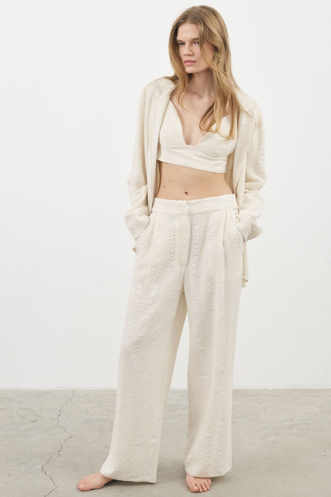 Lush Blazer Natural - The Handloom