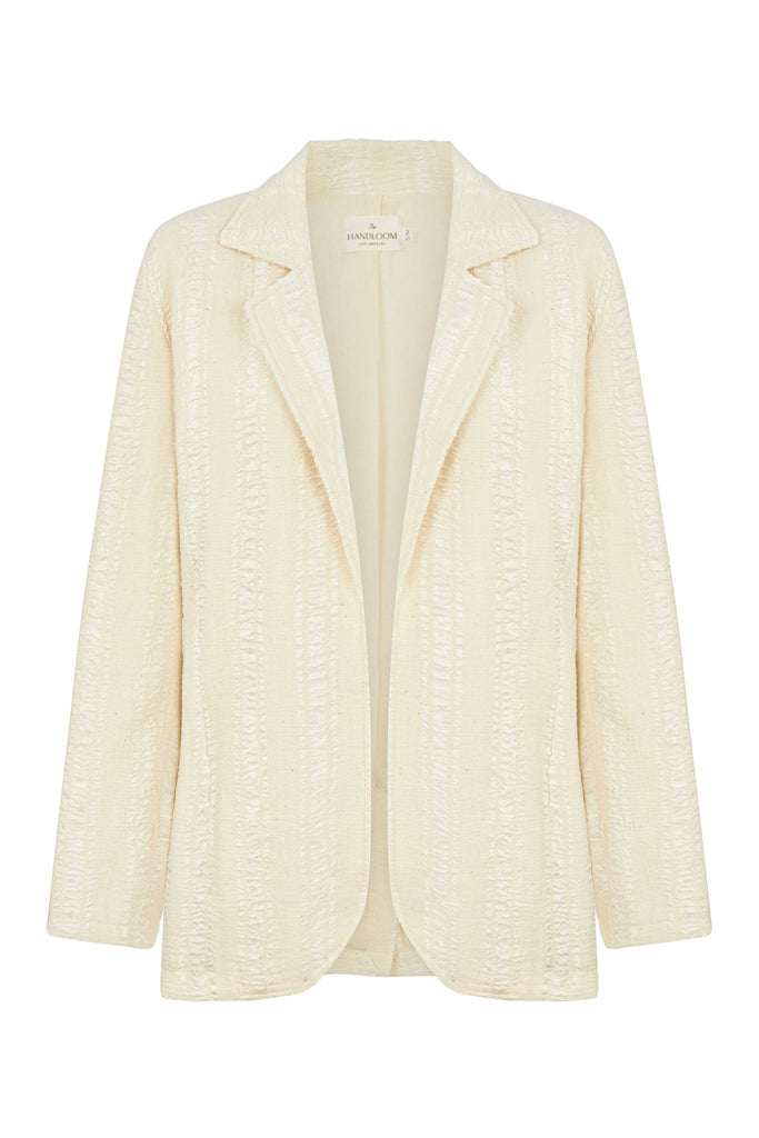 Lush Blazer Natural - The Handloom