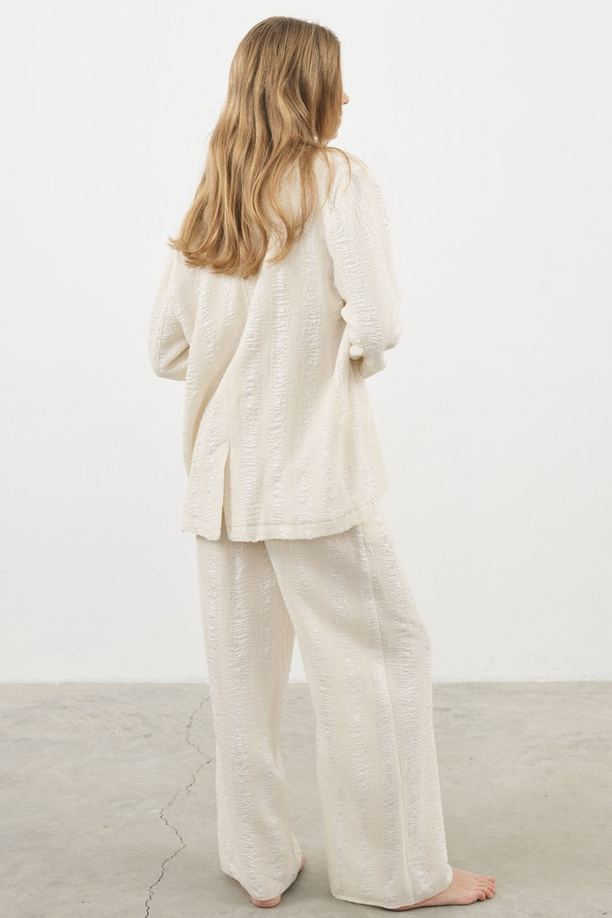 Lush Blazer Natural - The Handloom