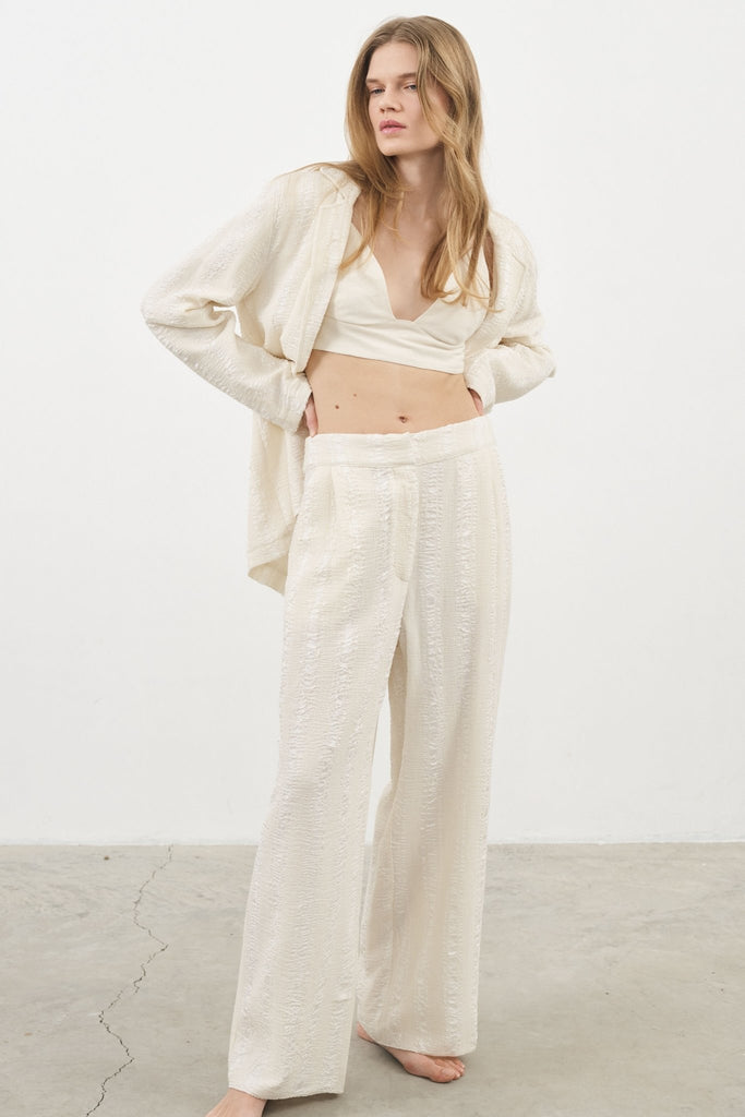 Lush Blazer Natural - The Handloom